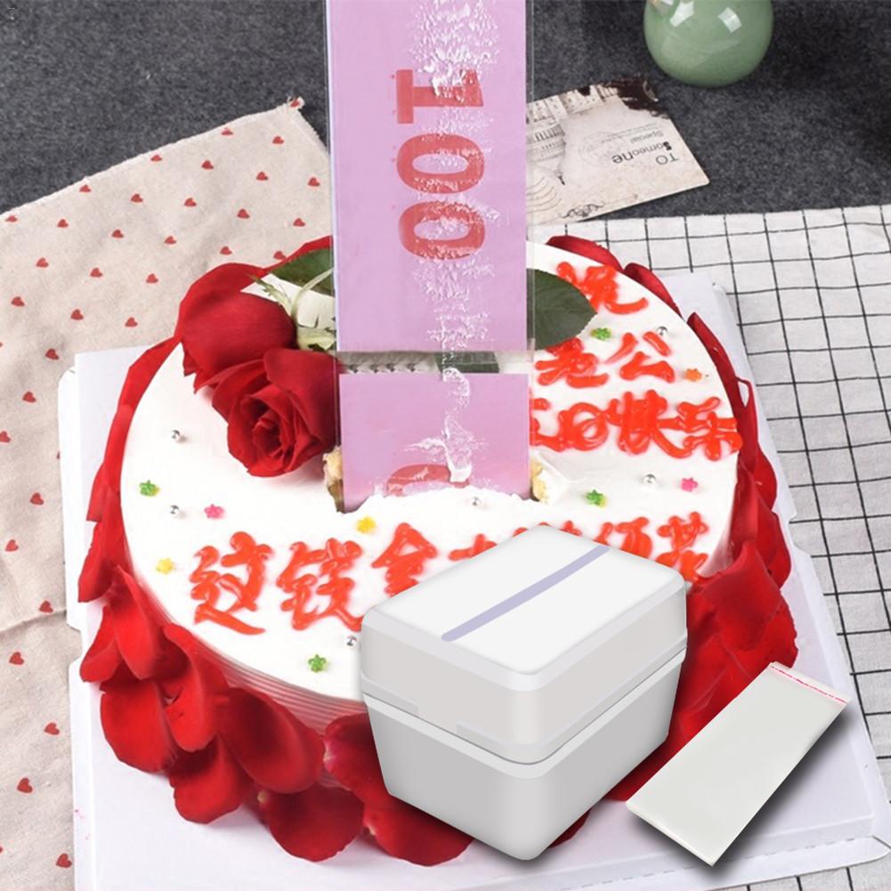Money Box Funny Toy Box Cake Props Making Surprise Birthday Props Food Grade Non-toxic Safe Box