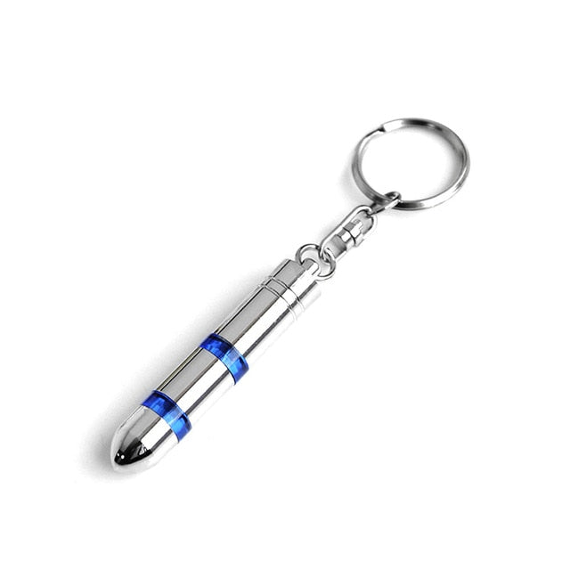 DSYCAR 1Pcs High Voltage Anti-Static Keychain Car Static Body Static Eliminator Discharger