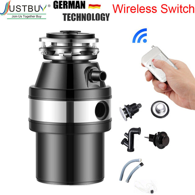 Full Parts,Air Switch,food garbage disposal, food waste disposers Stainless steel Grinder crusher kitchen appliances