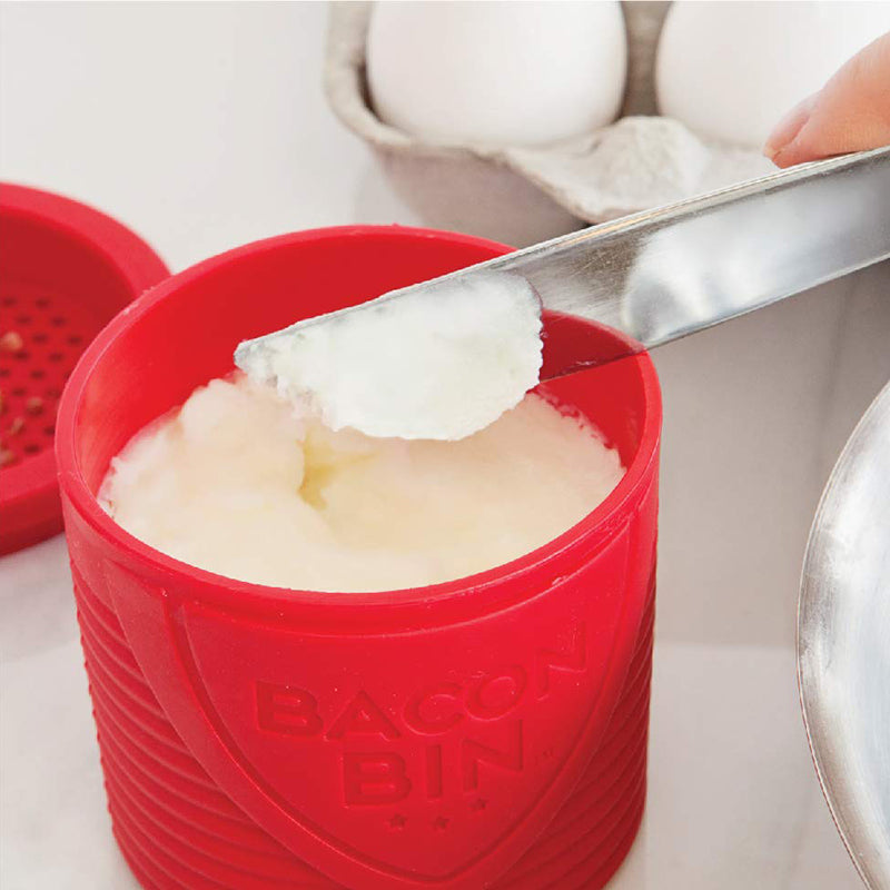 1Pcs Kitchen Oil Storage Bin Silicone Bacon Grease Leacher Collector Cartoon Pig Shaped Bacon Grease Storage Holder Dropshipping