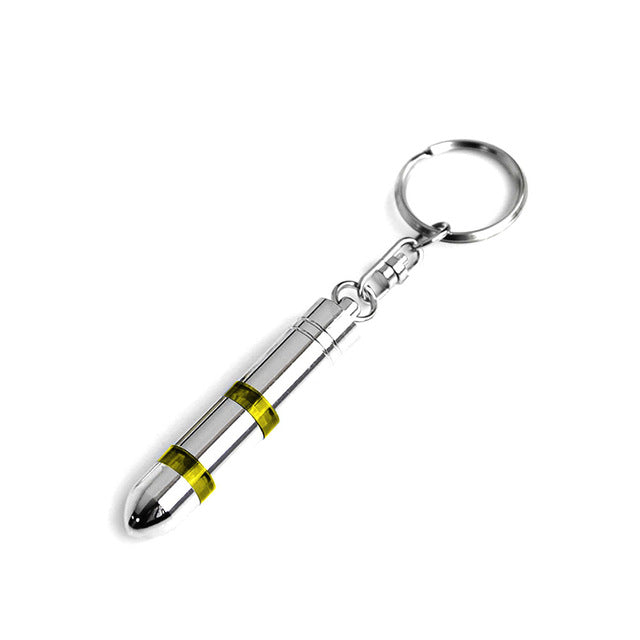 DSYCAR 1Pcs High Voltage Anti-Static Keychain Car Static Body Static Eliminator Discharger